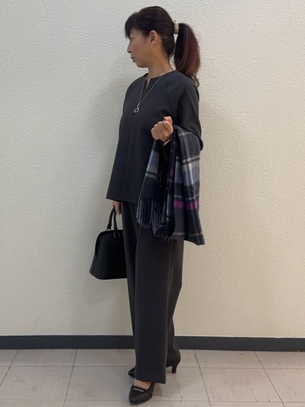 ⭐︎Eimi⭐︎さんの「Reflect｜【レイヤードスタイル◎／セットアップ可】ラグランスリーブプルオーバー」を使ったコーディネート