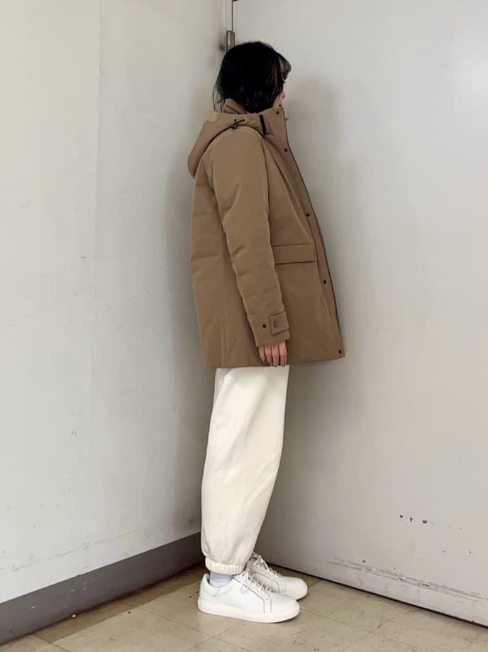 iwさんの「TAKEO KIKUCHI｜【None Of Stress】ストレッチ ダウンブルゾン」を使ったコーディネート