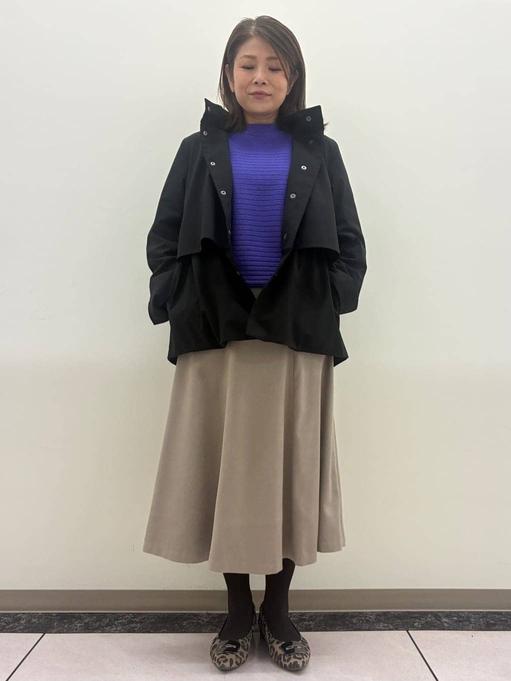 ちいさんの「Reflect｜【すっきり見え／フード取り外し可／通勤におすすめ◎】ライティアウター」を使ったコーディネート