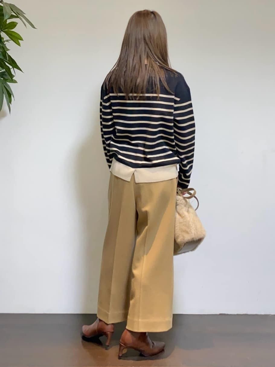 tomoさんの「UNTITLED｜【洗える】モックネックミラノリブニット」を使ったコーディネート
