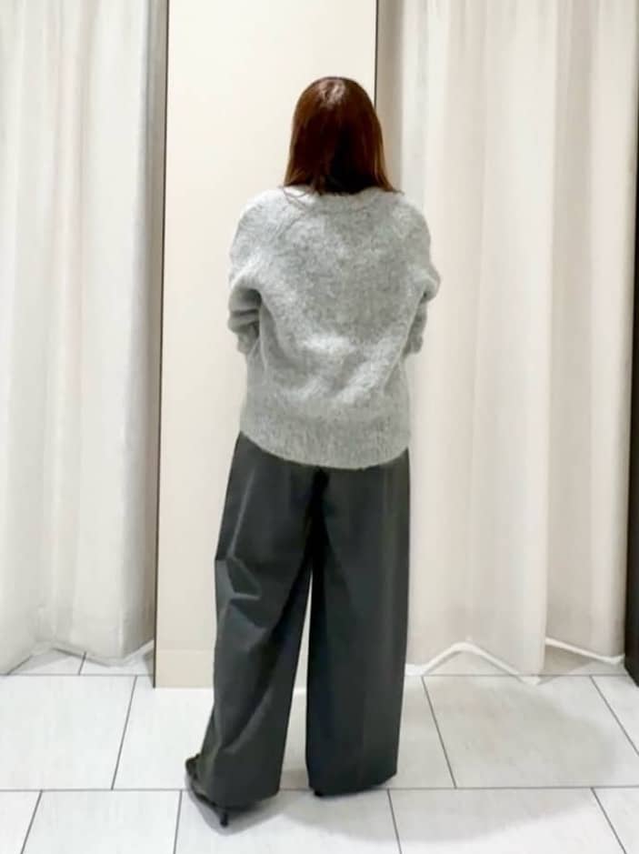 ʏᴜᴋɪᴋᴏさんの「UNTITLED｜【ゆったり】アルパカ混シャギー カーディガン」を使ったコーディネート