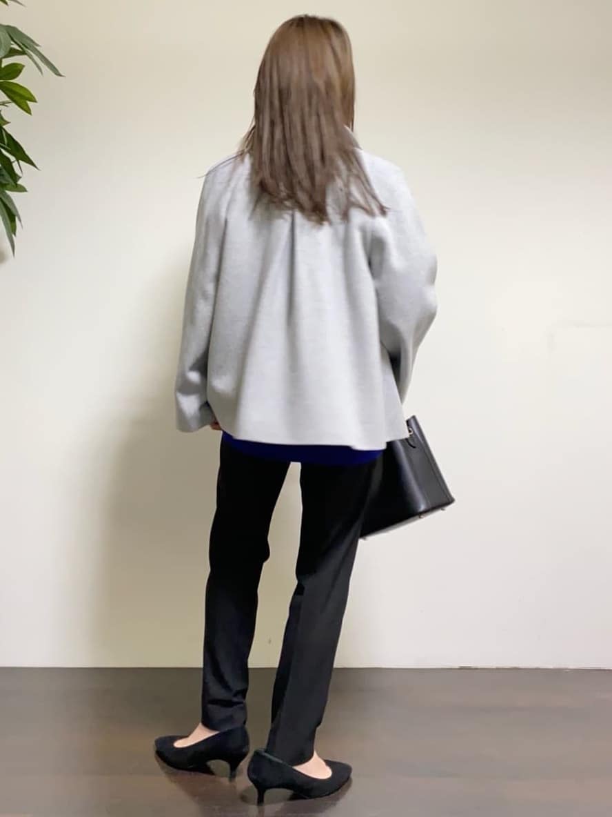 tomoさんの「UNTITLED｜【着回しが効く／オンオフアウター】ウールショートコート」を使ったコーディネート