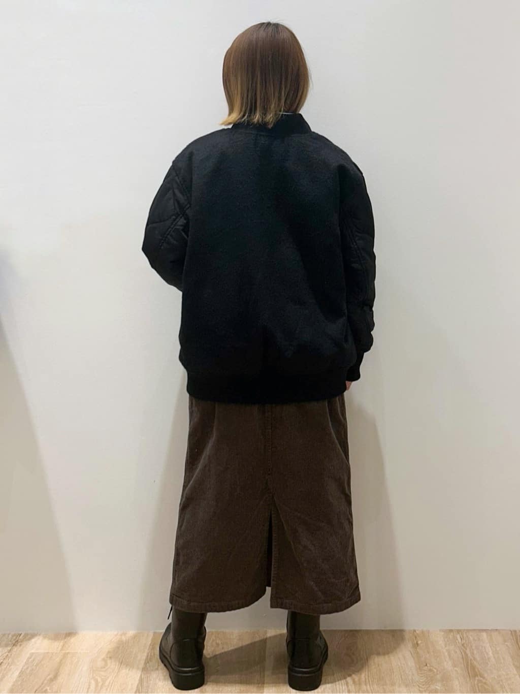 suzukaさんの「OPAQUE.CLIP｜《リバーシブル》キルティングブルゾン」を使ったコーディネート