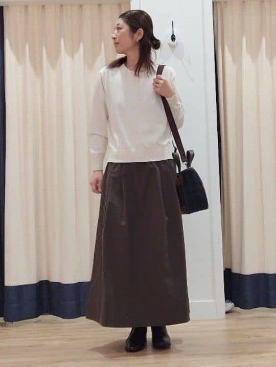HIROさんの「Dessin｜【1枚着/2WAY】ドッキングワンピース」を使ったコーディネート