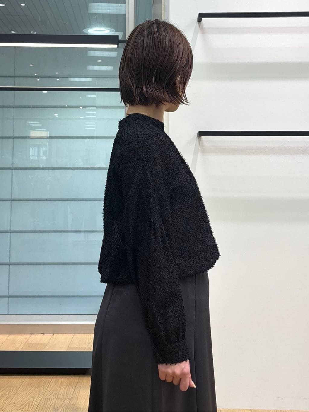 asamiさんの「INDIVI｜【きれいめ／オフィス／イベント】フェザージャカードブラウス」を使ったコーディネート