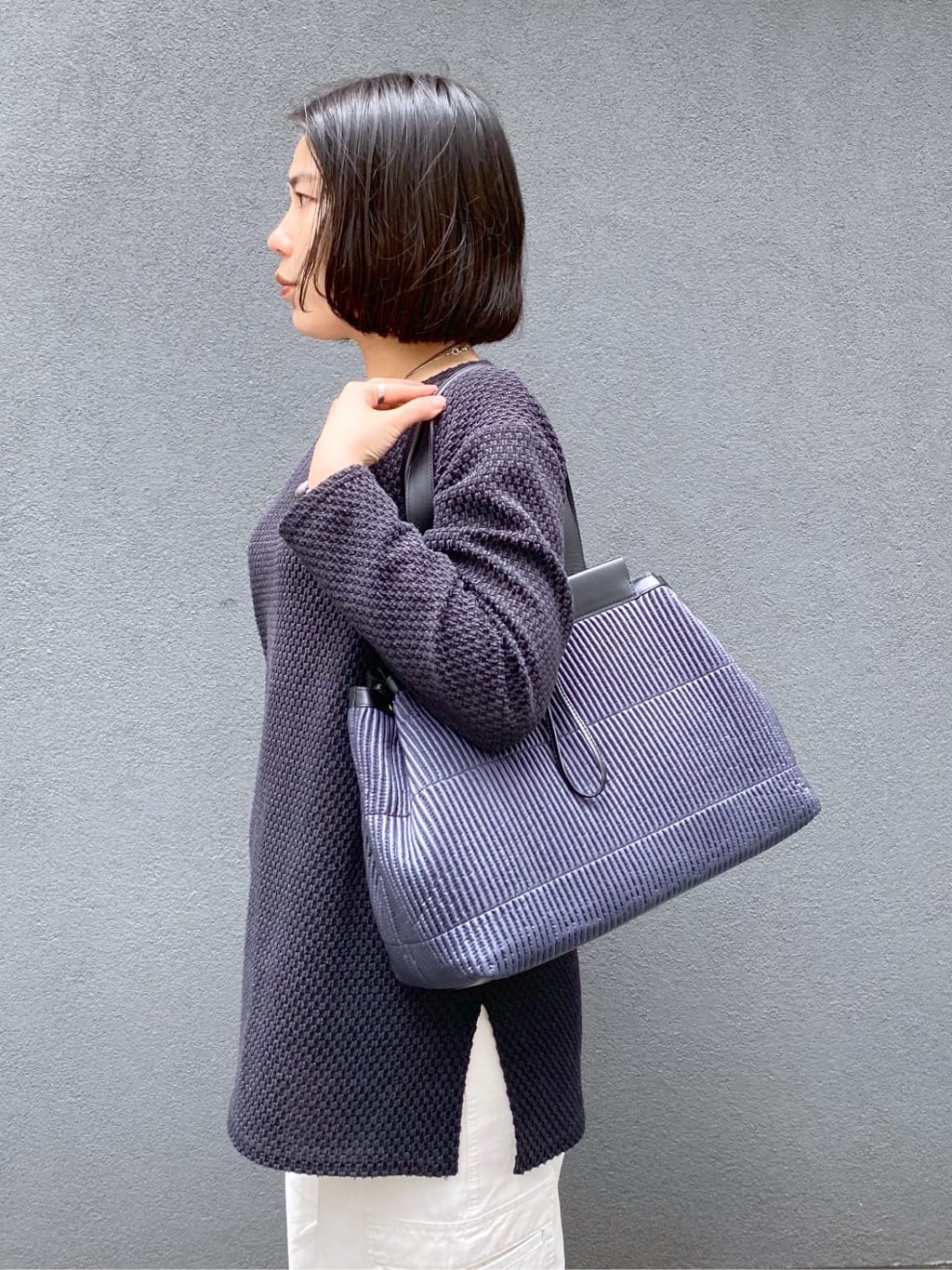 Uさんの「HIROKO HAYASHI｜MONTE（モンテ）トートバッグ」を使ったコーディネート
