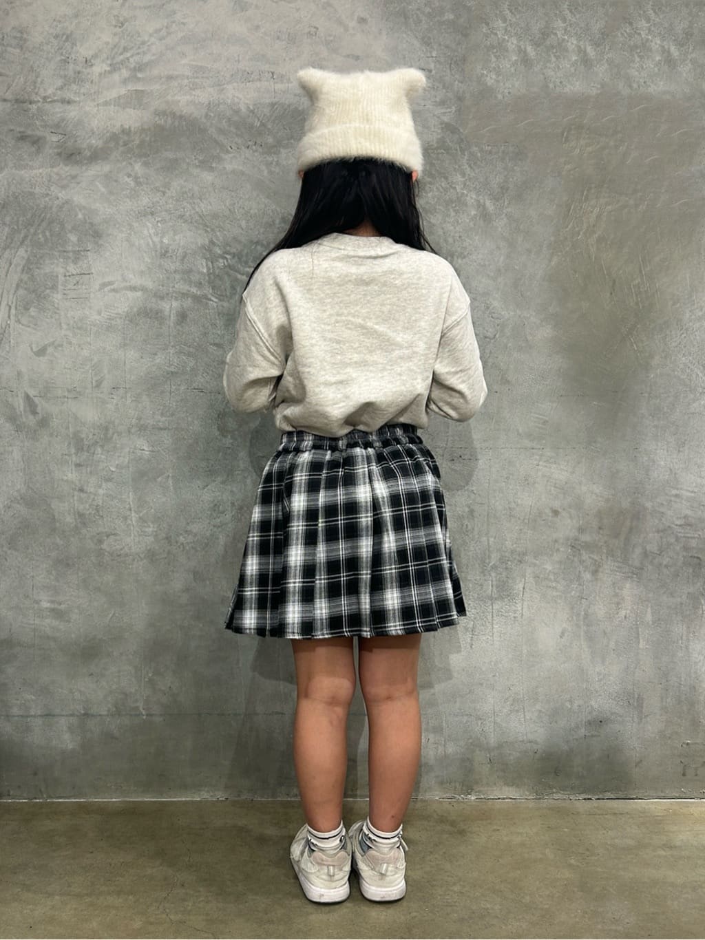 naokoさんの「THE SHOP TK｜【110-160】チェックスカートパンツ」を使ったコーディネート