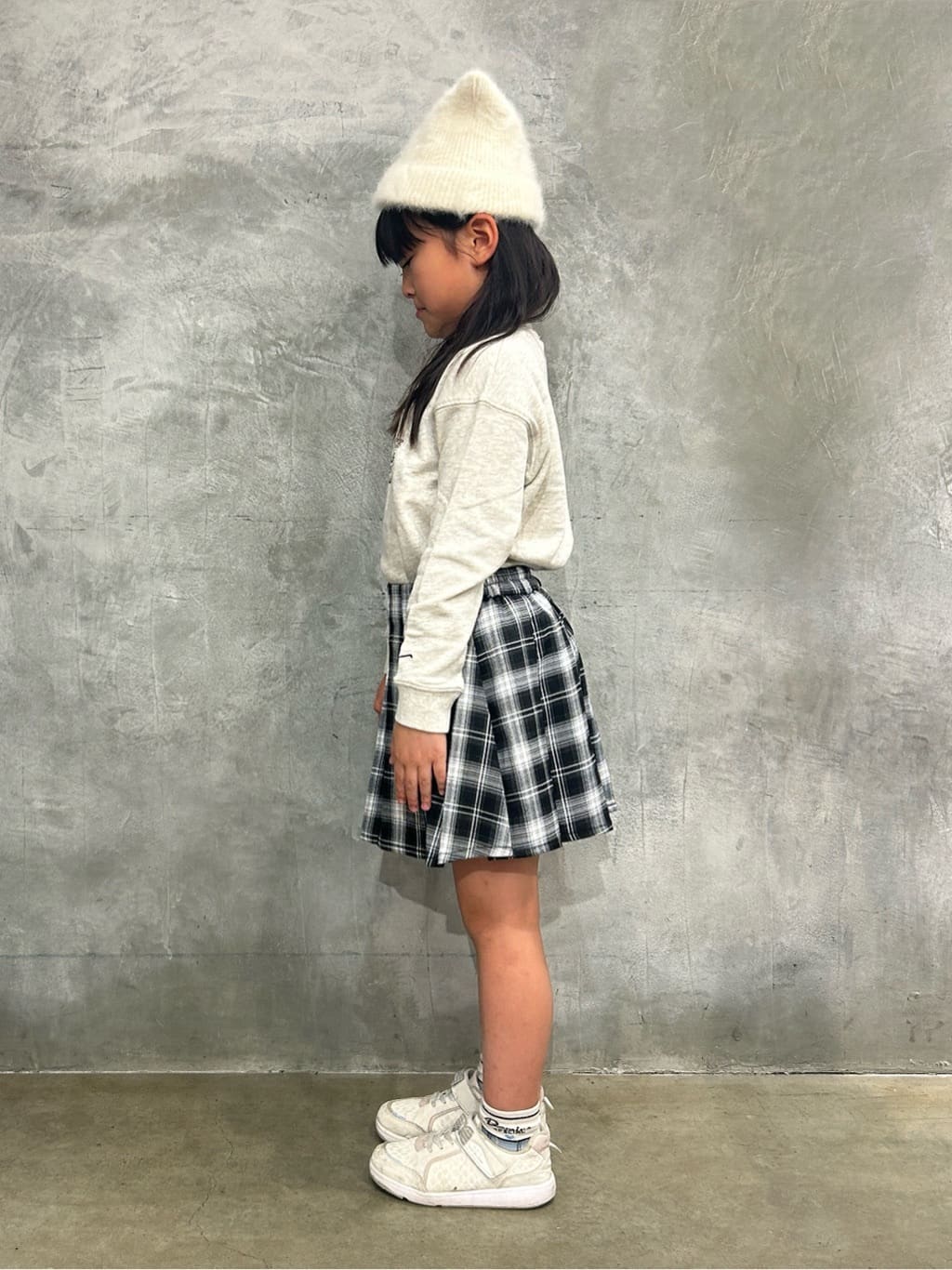 naokoさんの「THE SHOP TK｜【110-160】チェックスカートパンツ」を使ったコーディネート