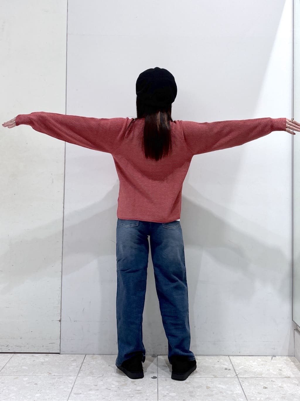 mameさんの「OPAQUE.CLIP｜ボタンデザインラメニット【洗濯機OK】」を使ったコーディネート