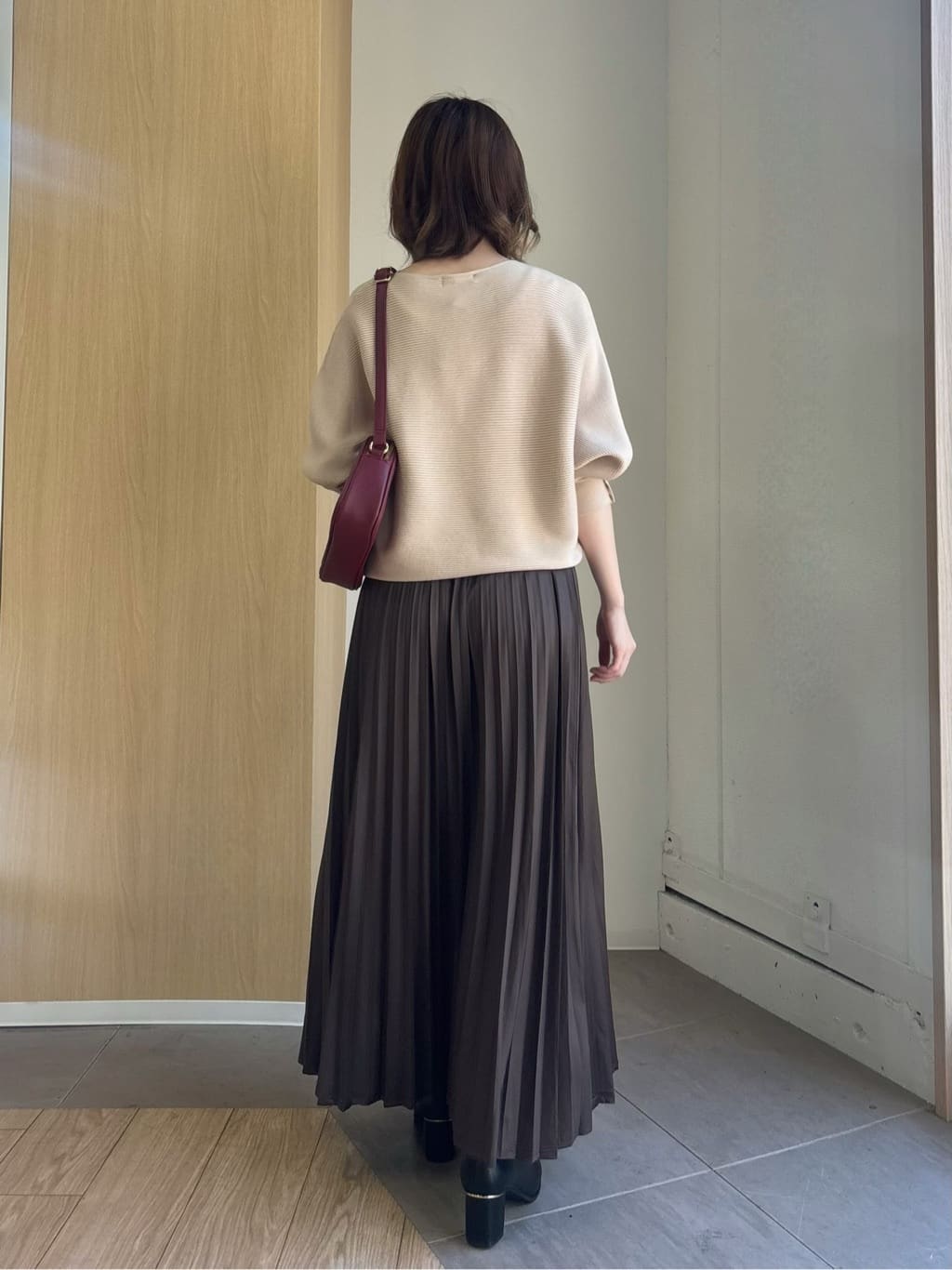 mikiさんの「SHOO･LA･RUE｜ストレッチブーツ」を使ったコーディネート