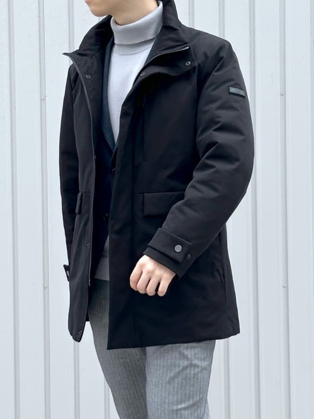 イッシーさんの「TAKEO KIKUCHI｜【None Of Stress】ストレッチ ダウンブルゾン」を使ったコーディネート