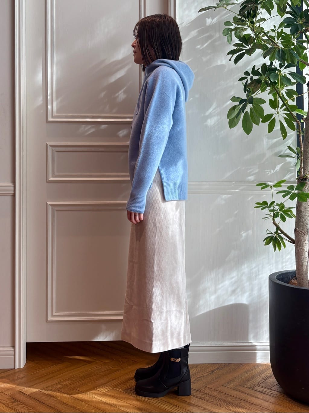 nakaoさんの「DRESSTERIOR｜【再入荷/荷重軽減】サスペンションマルチポケットリュック」を使ったコーディネート