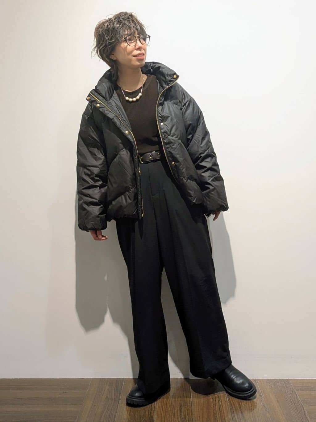4410さんの「THE SHOP TK｜ダウンジャケット」を使ったコーディネート