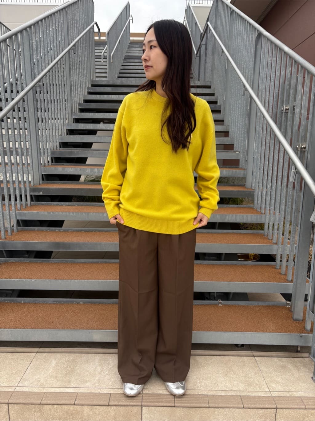 よぴさんの「TAKEO KIKUCHI｜【袖取り外し可】デタッチャブル ダウンブルゾン」を使ったコーディネート
