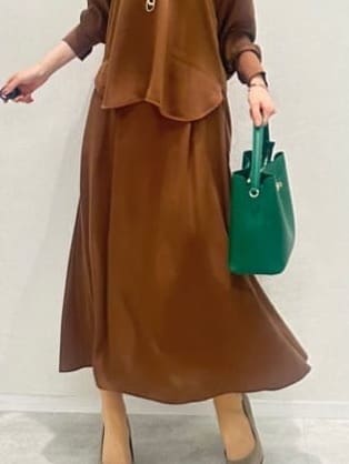 Miwaさんの「UNTITLED｜【セットアップ可/スキッパー/ゆったり】リラクパウダーシャツ」を使ったコーディネート