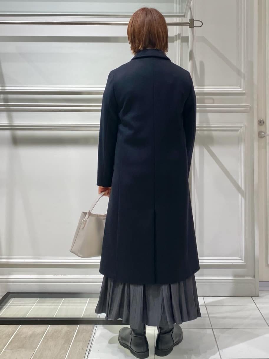 AKKOさんの「UNTITLED｜【大人な品格/ふわふわニット】フォックスカシミヤ コクーンニット」を使ったコーディネート