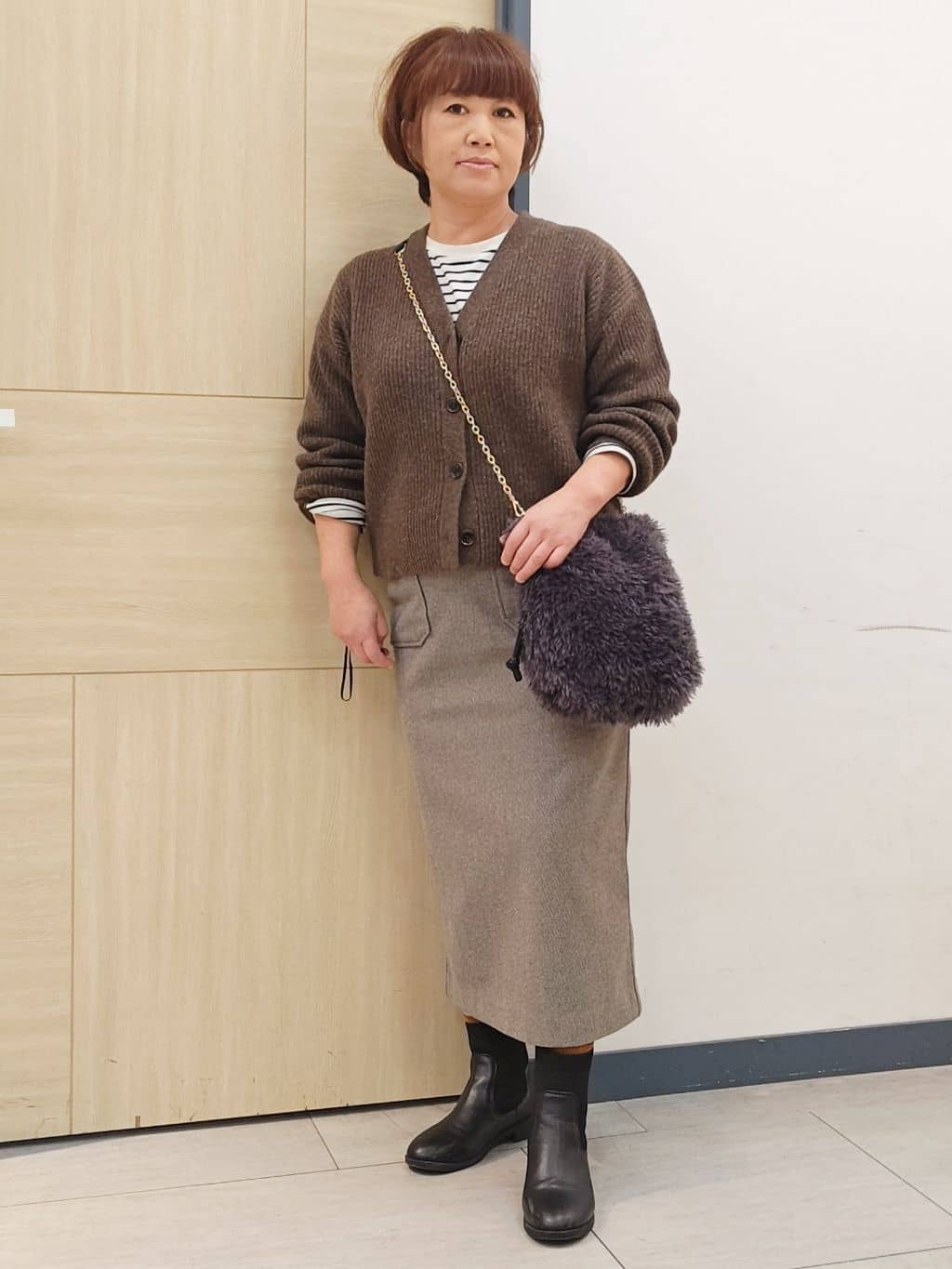 むぅポンさんの「grove｜最終お値下げ！！【名品アウター/3WAY・はっ水】ボアライナー付きモッズコート」を使ったコーディネート