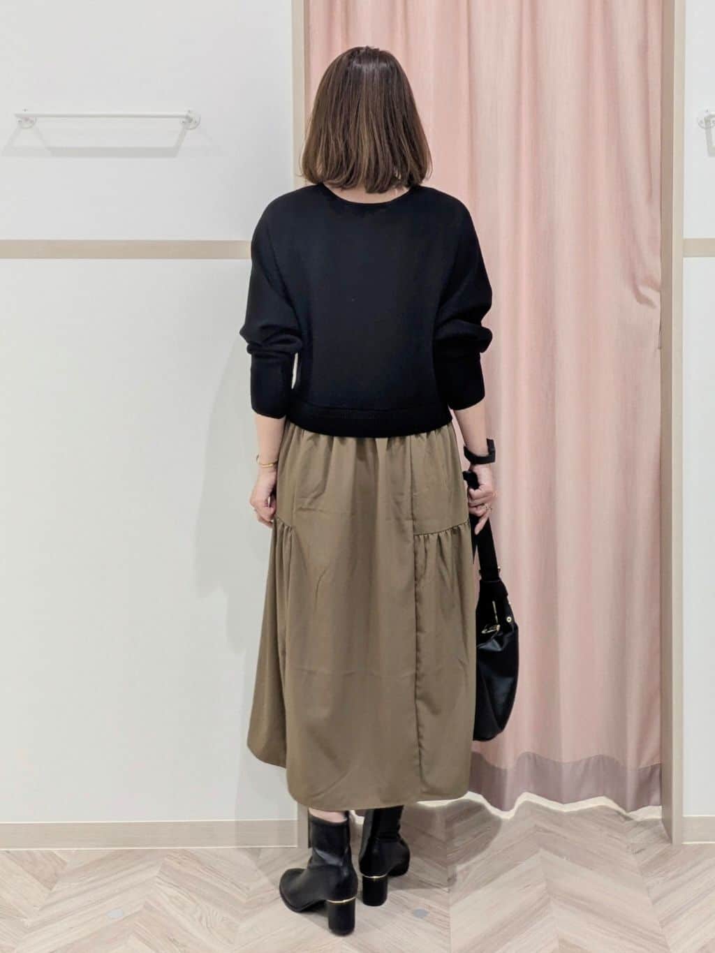 miyuさんの「SHOO･LA･RUE｜ストレッチブーツ」を使ったコーディネート