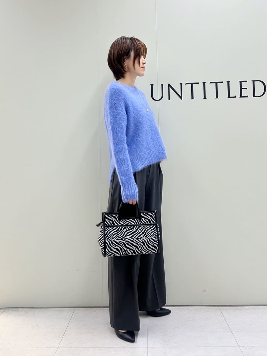 Mikiさんの「UNTITLED｜【ゆったり】アルパカ混シャギーニット」を使ったコーディネート