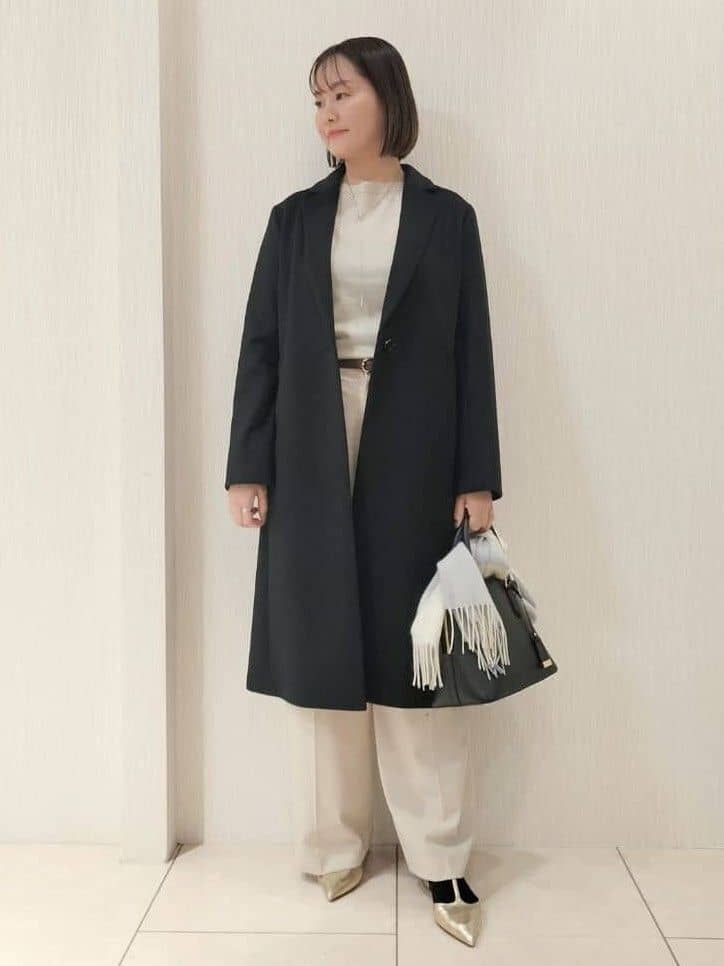 naokoさんの「UNTITLED｜【スタイリッシュ／オンオフ兼用】ウールチェスターコート」を使ったコーディネート
