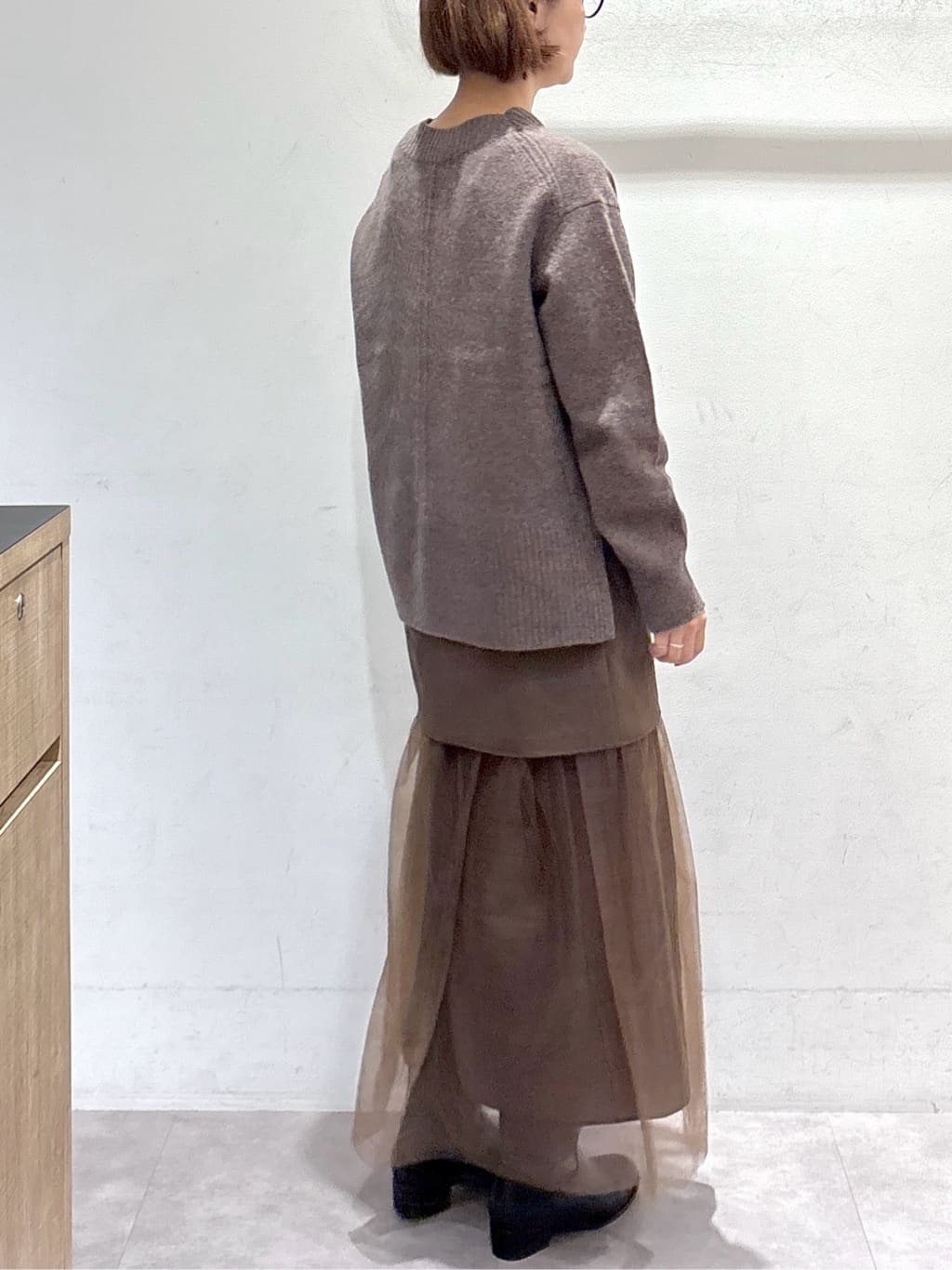 たけねぇさんの「OPAQUE.CLIP｜チュールドッキングデザインスカート【洗濯機OK】」を使ったコーディネート