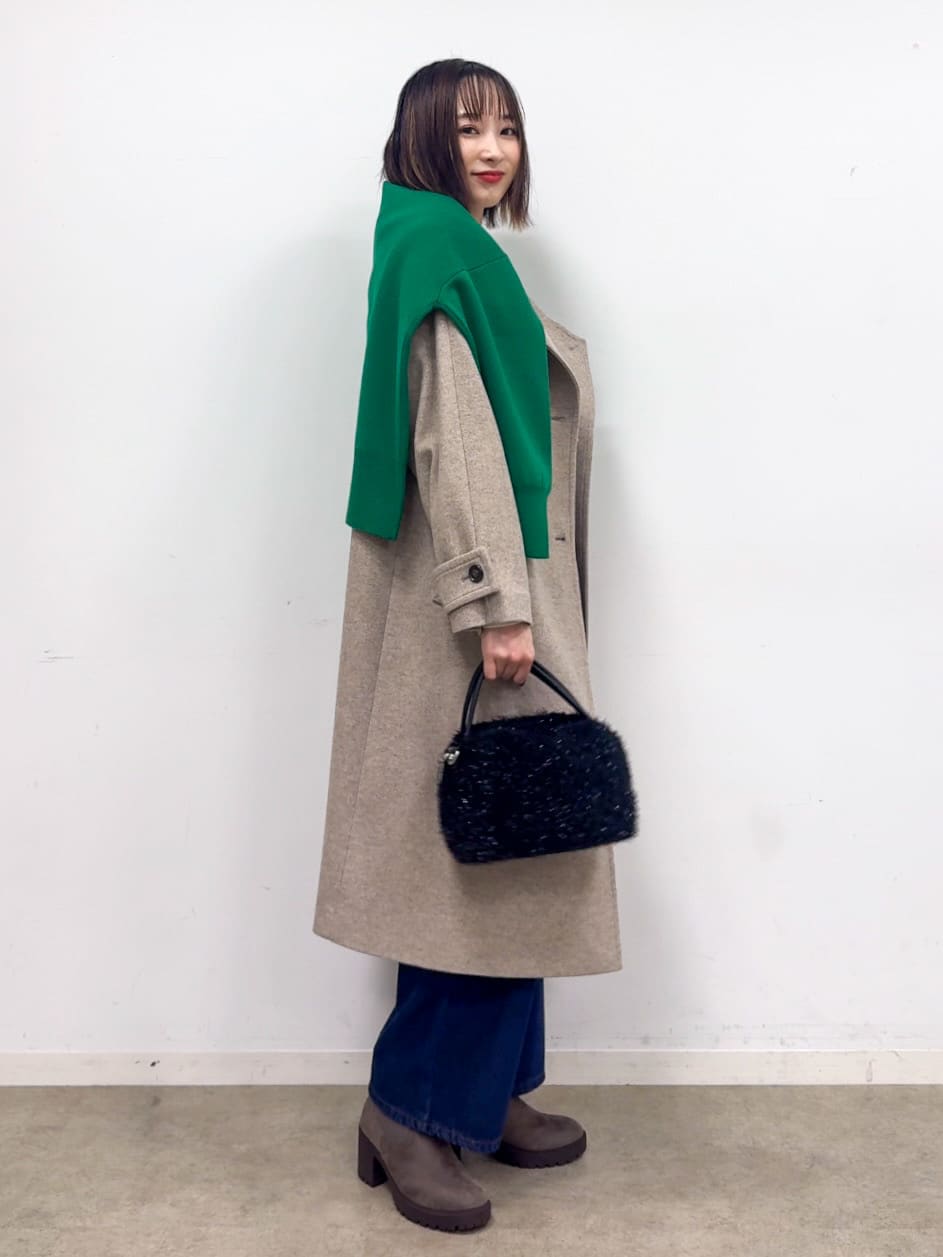 𝐜𝐡𝐢𝐤𝐚さんの「SHOO･LA･RUE｜【洗える/毛玉レス】表面がきれいなVネックカーディガン」を使ったコーディネート