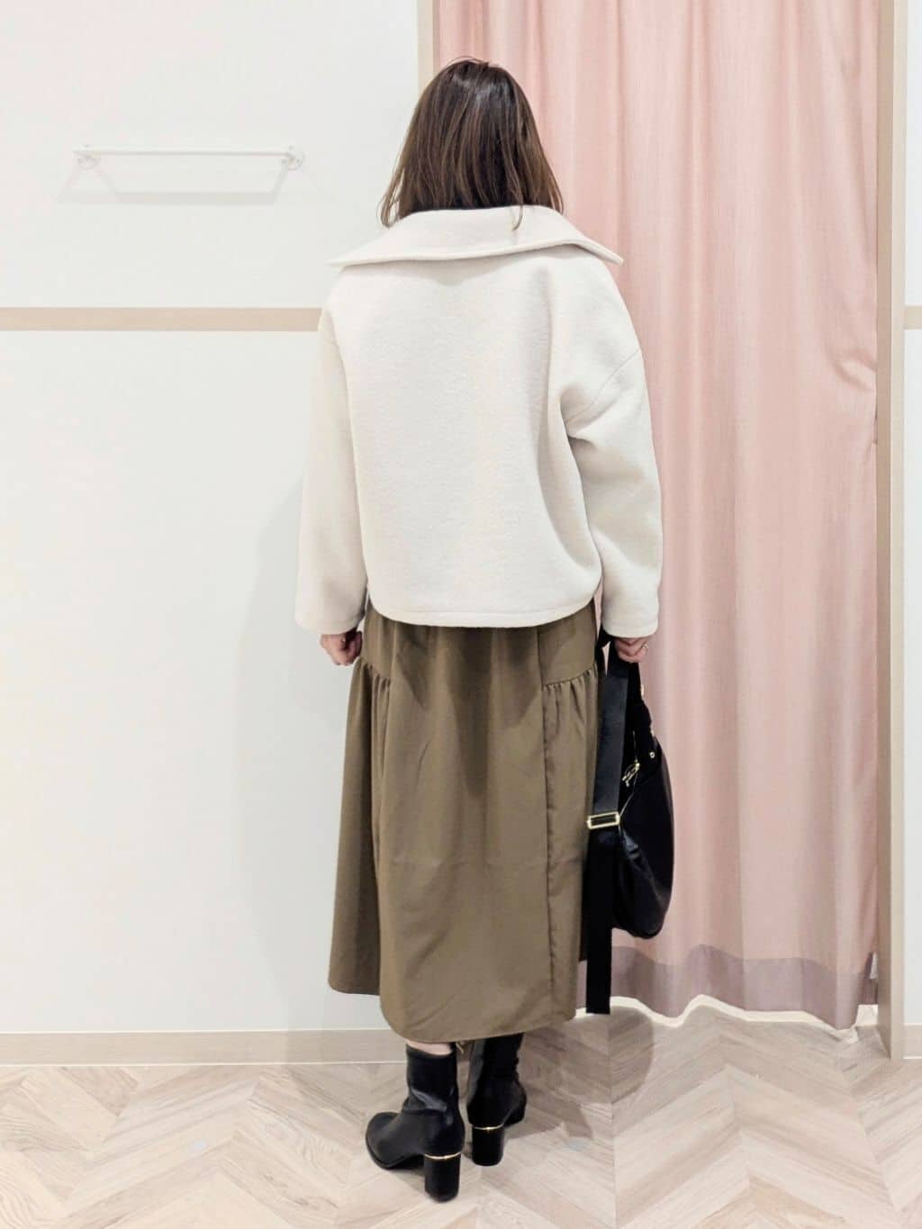 miyuさんの「SHOO･LA･RUE｜ストレッチブーツ」を使ったコーディネート