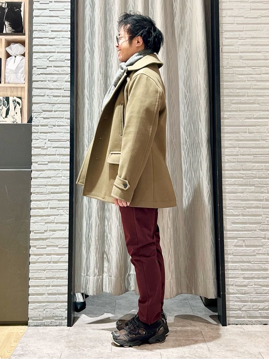 KENJI Iさんの「THE SHOP TK｜ウーリックシングルPジャケット」を使ったコーディネート