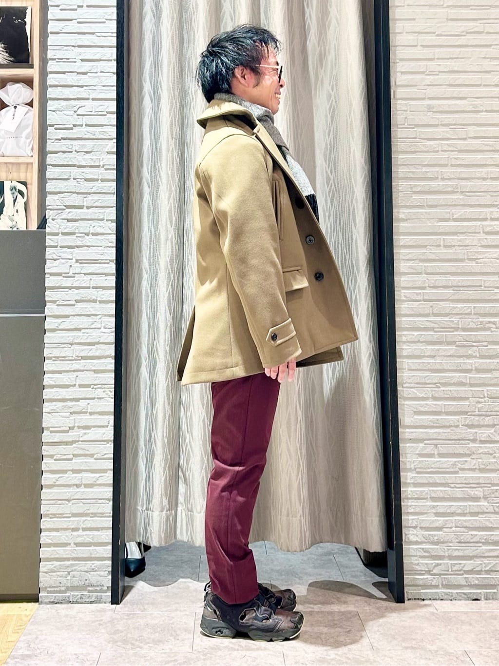 KENJI Iさんの「THE SHOP TK｜ウーリックシングルPジャケット」を使ったコーディネート
