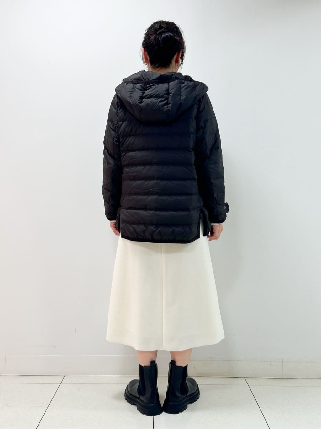 Kaiさんの「Dessin｜【撥水・2WAY】ミュラーダウンコートミドル丈」を使ったコーディネート