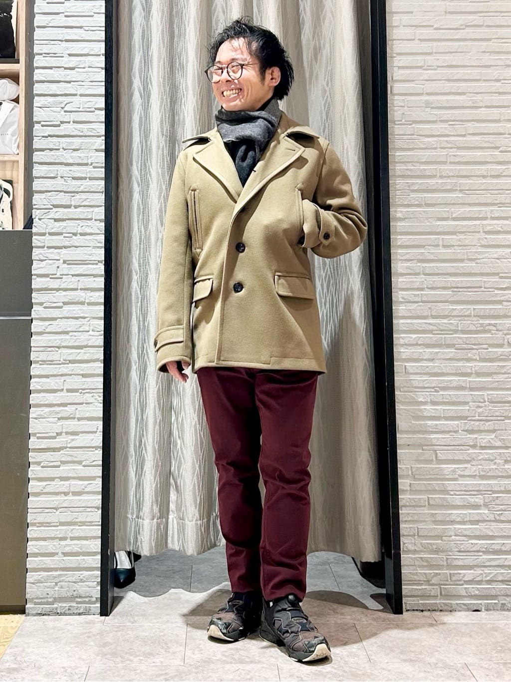 KENJI Iさんの「THE SHOP TK｜ウーリックシングルPジャケット」を使ったコーディネート
