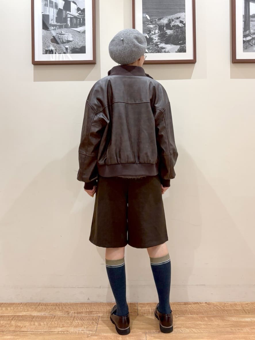 Ayumiさんの「SHOO･LA･RUE｜【セットアップ可】チェック柄タックハーフパンツ」を使ったコーディネート