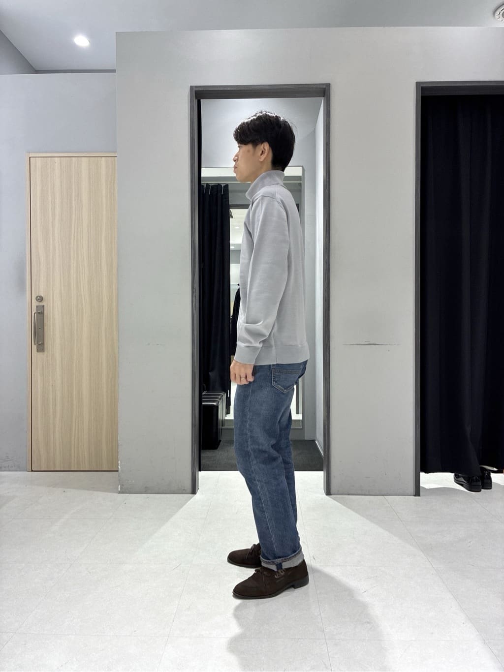 わいずみさんの「TAKEO KIKUCHI｜【3WAY】ドビー ダウンライナー付ブルゾン」を使ったコーディネート