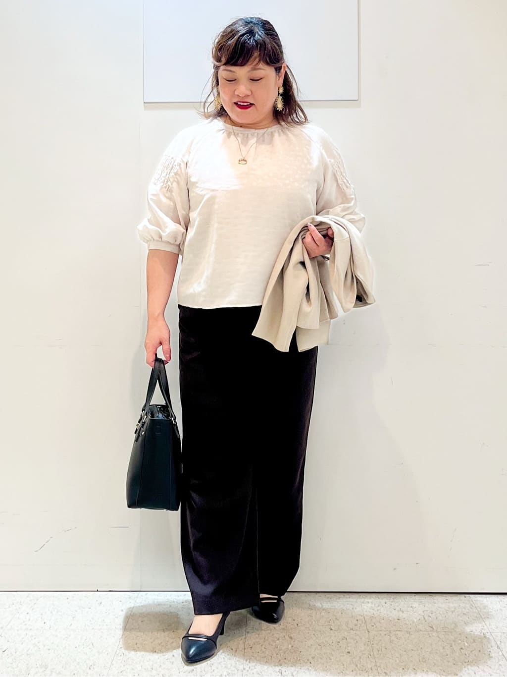 kimmyさんの「Reflect｜【すっきりシルエット】ワイドクロップドパンツ」を使ったコーディネート