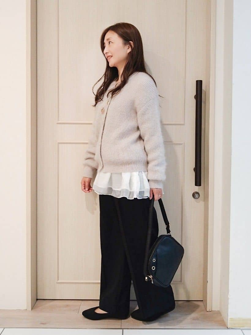 mi-saさんの「SHOO･LA･RUE｜裾フリルレイヤードトップス」を使ったコーディネート