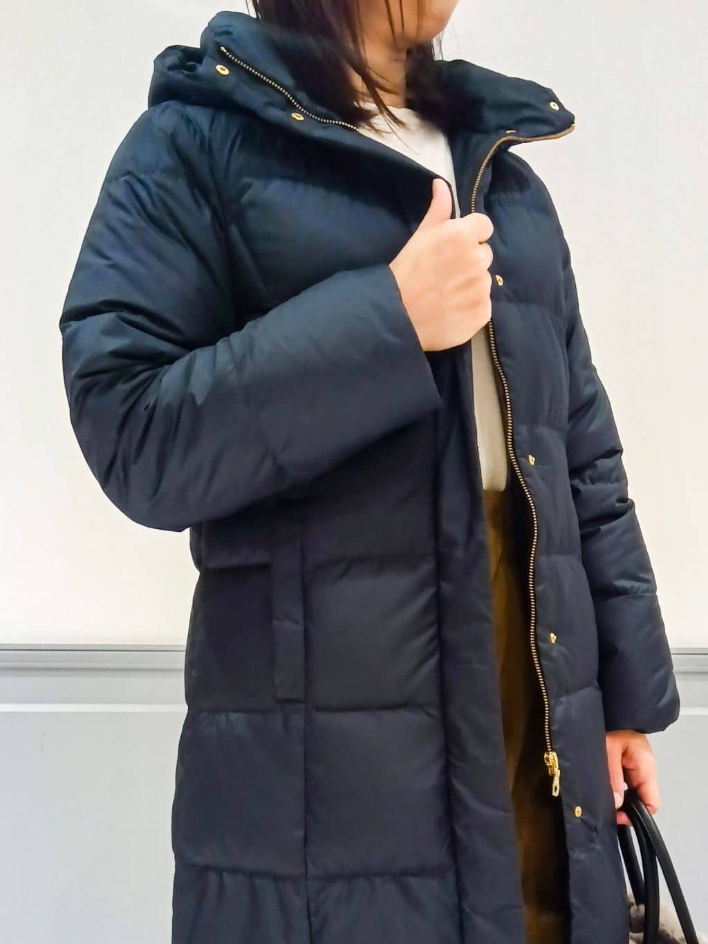なっちゃんさんの「grove｜【名品アウター/800FP・多機能】つつまれダウンロング」を使ったコーディネート