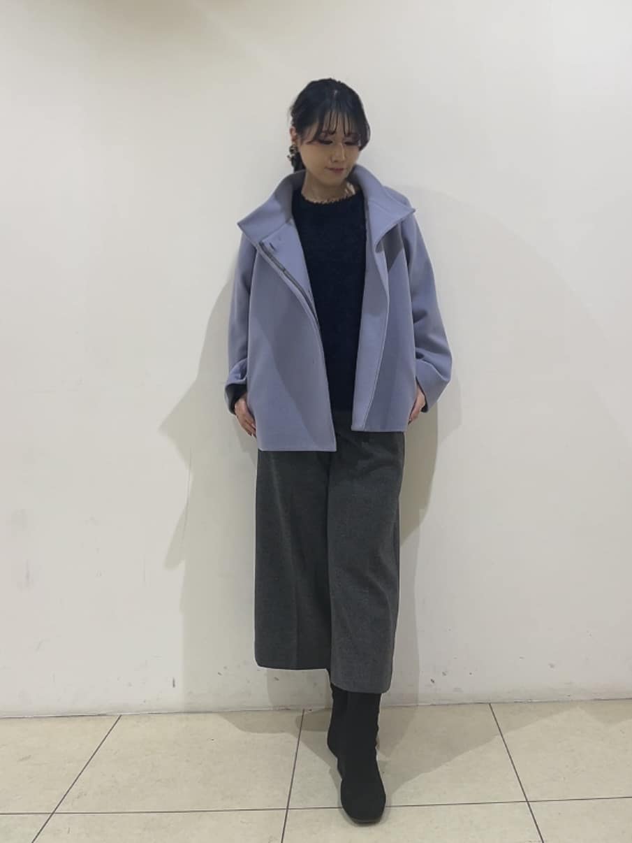 watanabeさんの「UNTITLED｜【洗える/1枚で着映え】カットジャカードトップス」を使ったコーディネート