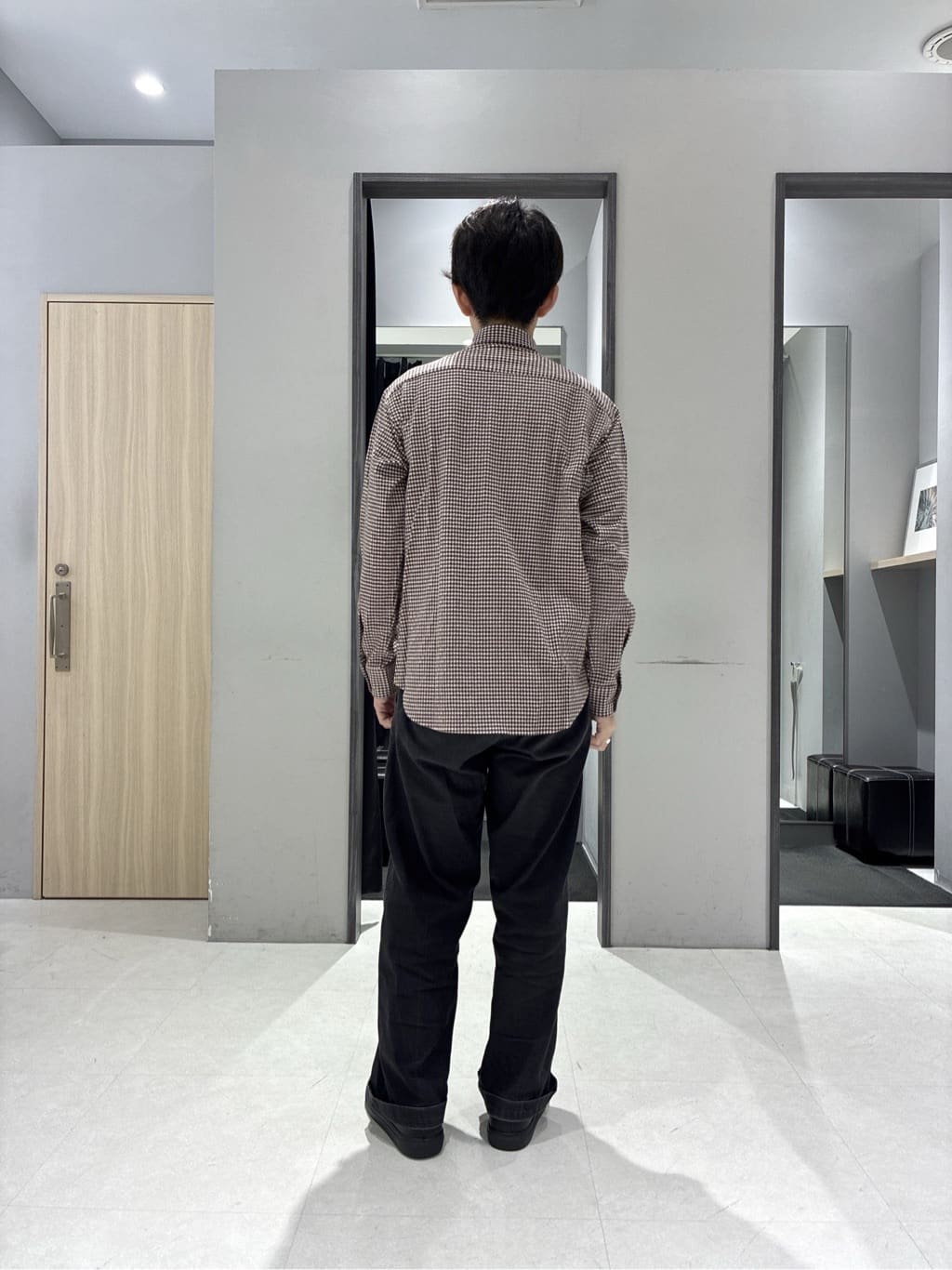 わいずみさんの「TAKEO KIKUCHI｜【None Of Stress】ストレッチ ダウンブルゾン」を使ったコーディネート
