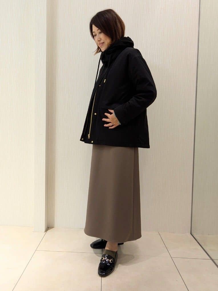 u-macoさんの「UNTITLED｜【キルトライナー付／アウトドア】3WAYマウンテンパーカー」を使ったコーディネート