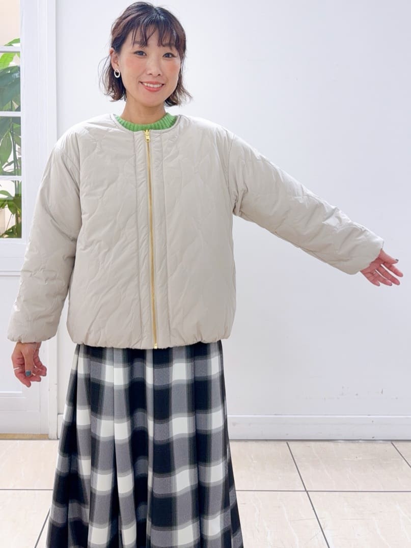 Osawaさんの「Dessin｜【2WAY】リバーシブルタフタボアアウター」を使ったコーディネート