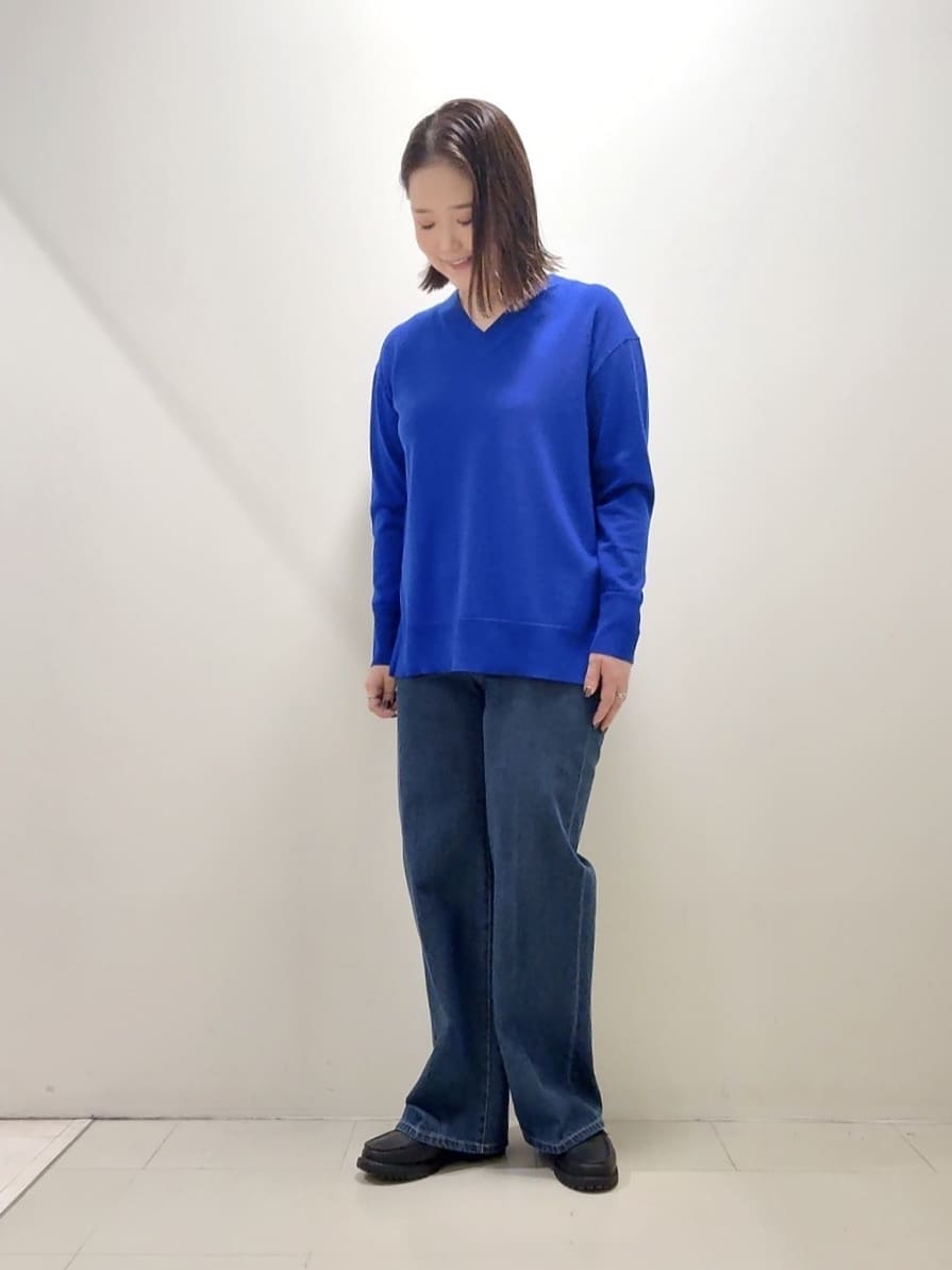 YUIさんの「UNTITLED｜【軽アウター/ミドル丈】ウールニットコーディガン」を使ったコーディネート