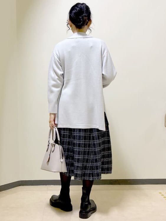  beni_gingerさんの「Reflect｜【ライトアウター／気軽な羽織に◎】オフボディカーディガン」を使ったコーディネート