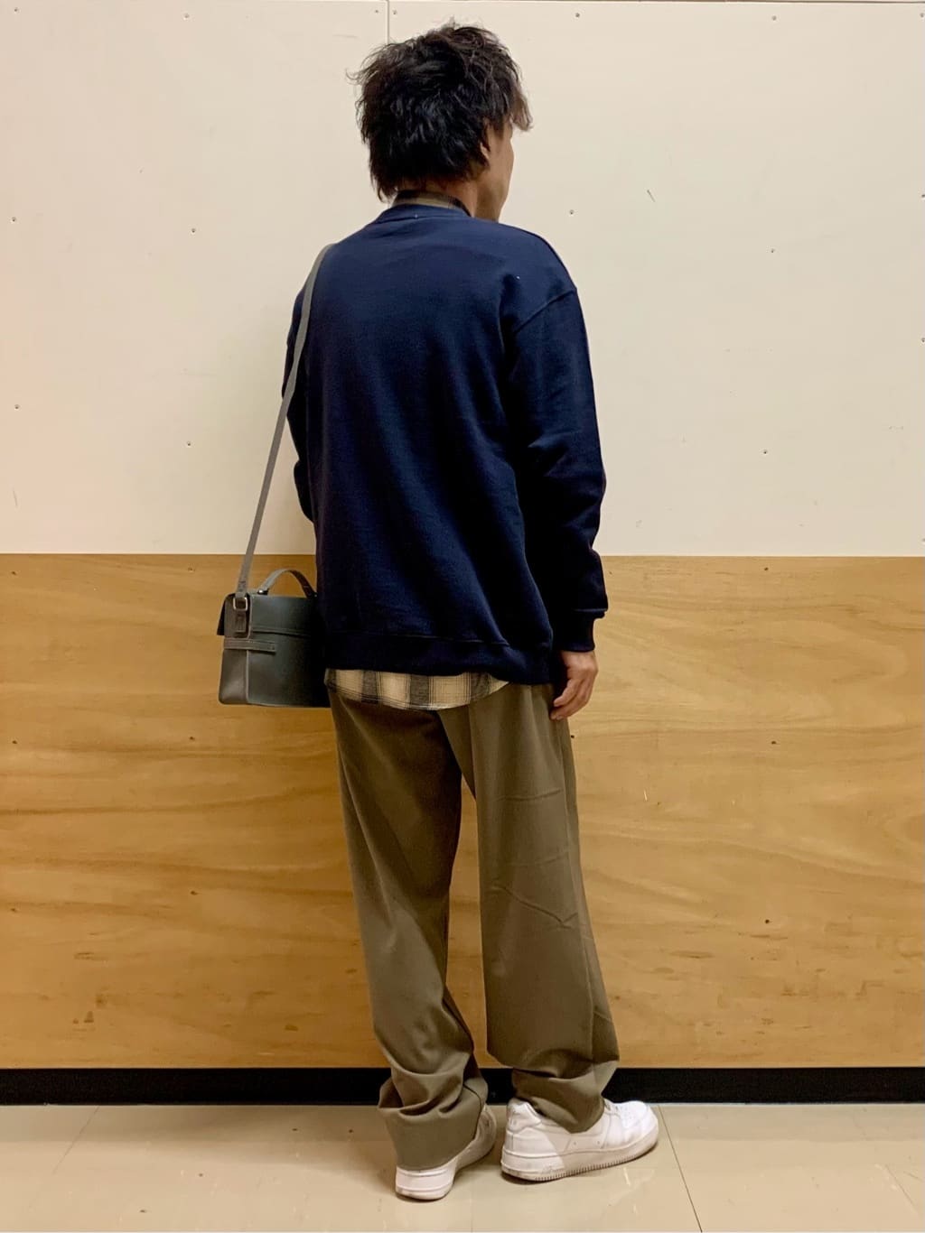 MATUさんの「THE SHOP TK｜オンブレーチェックバンドカラーシャツ 【洗濯機OK】」を使ったコーディネート
