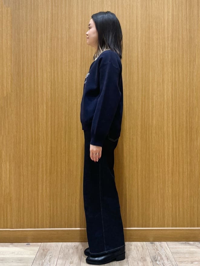 aさんの「OPAQUE.CLIP｜カシミヤブレンドウールミドルピーコート」を使ったコーディネート