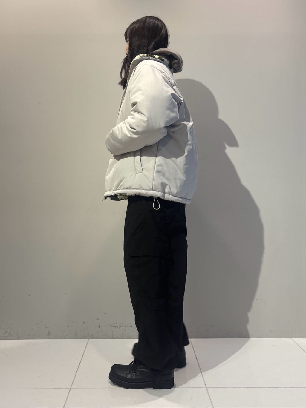 Akutagawaさんの「tk.TAKEO KIKUCHI｜【WEB限定】リバーシブルボアブルゾン」を使ったコーディネート
