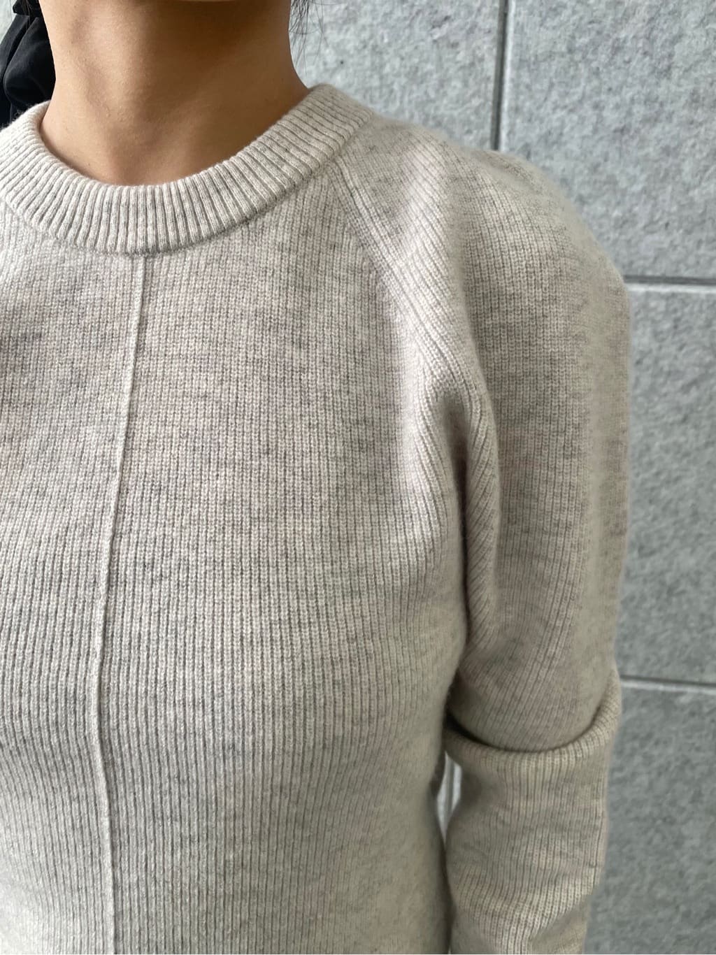 kanakoさんの「CODE A｜bold form knit pullover」を使ったコーディネート