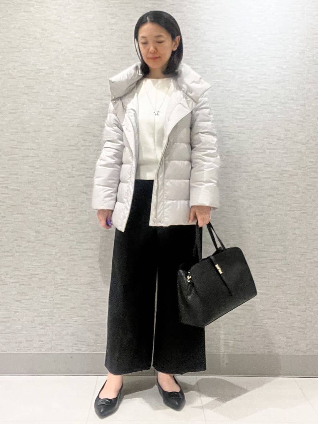 marikoさんの「Reflect｜【SS-4Lサイズ】フーデッドミドルダウンコート」を使ったコーディネート