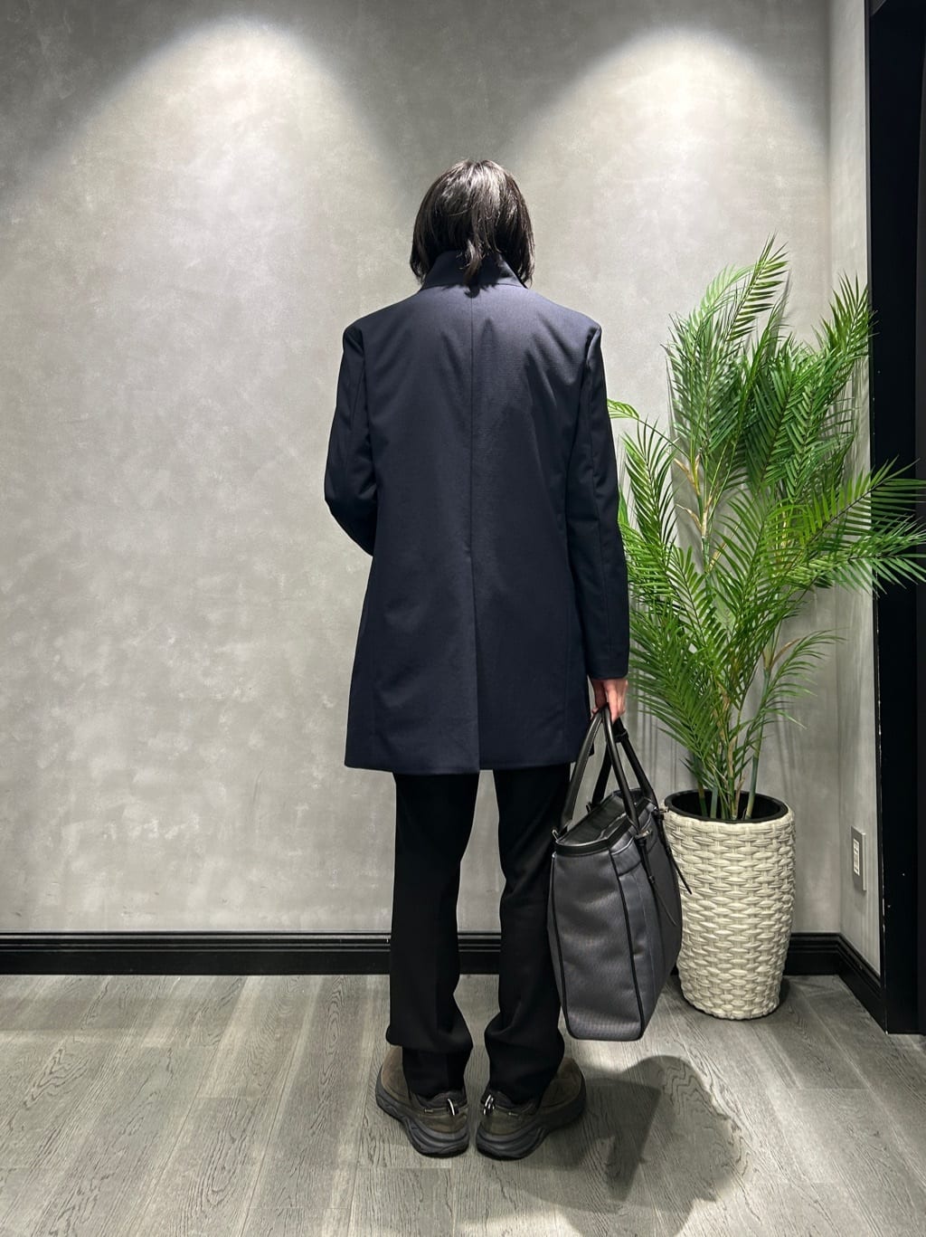ruiさんの「TAKEO KIKUCHI｜【ダウンライナー付き】ドビースタンドカラーコート」を使ったコーディネート