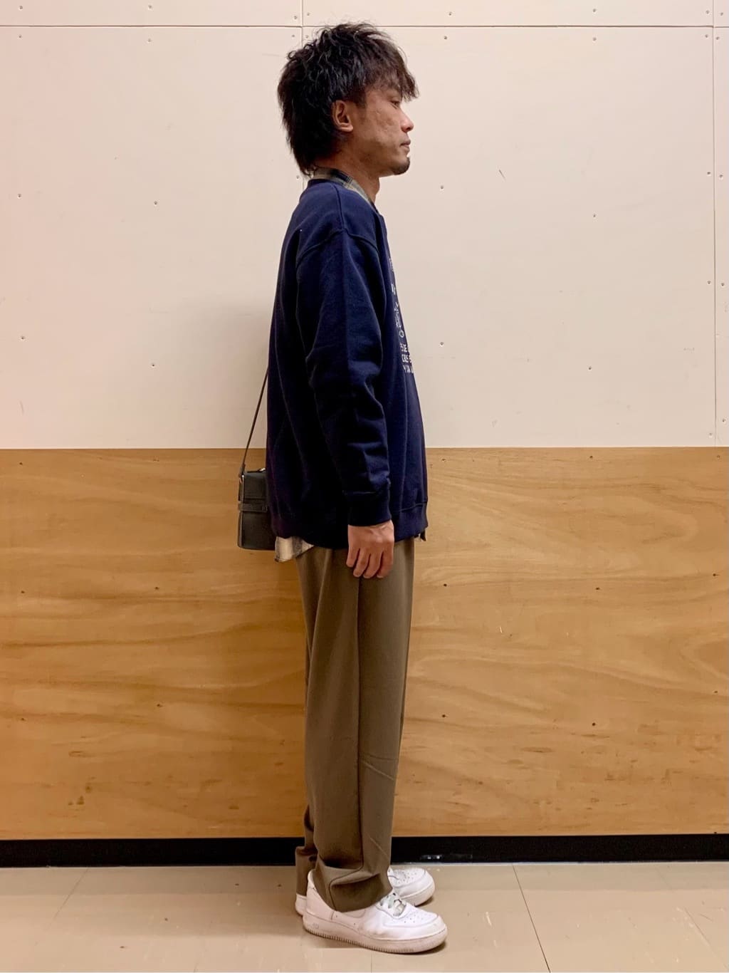 MATUさんの「THE SHOP TK｜オンブレーチェックバンドカラーシャツ 【洗濯機OK】」を使ったコーディネート