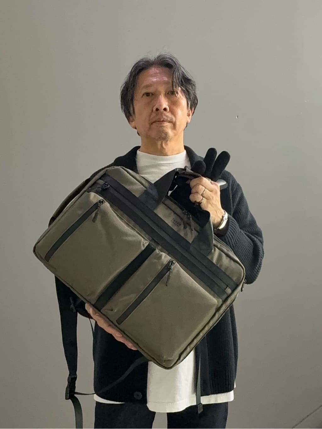 デザイナーTAKEman さんの「TAKEO KIKUCHI｜【モンスターストレッチ】日本製 ワンウォッシュ デニムパンツ」を使ったコーディネート